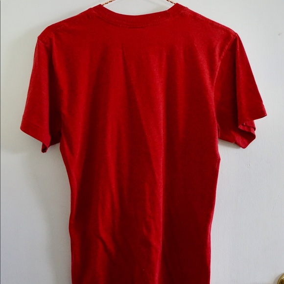 Classic Heart KC | Charlie Hustle | Red Tee - Picture 4 of 5
